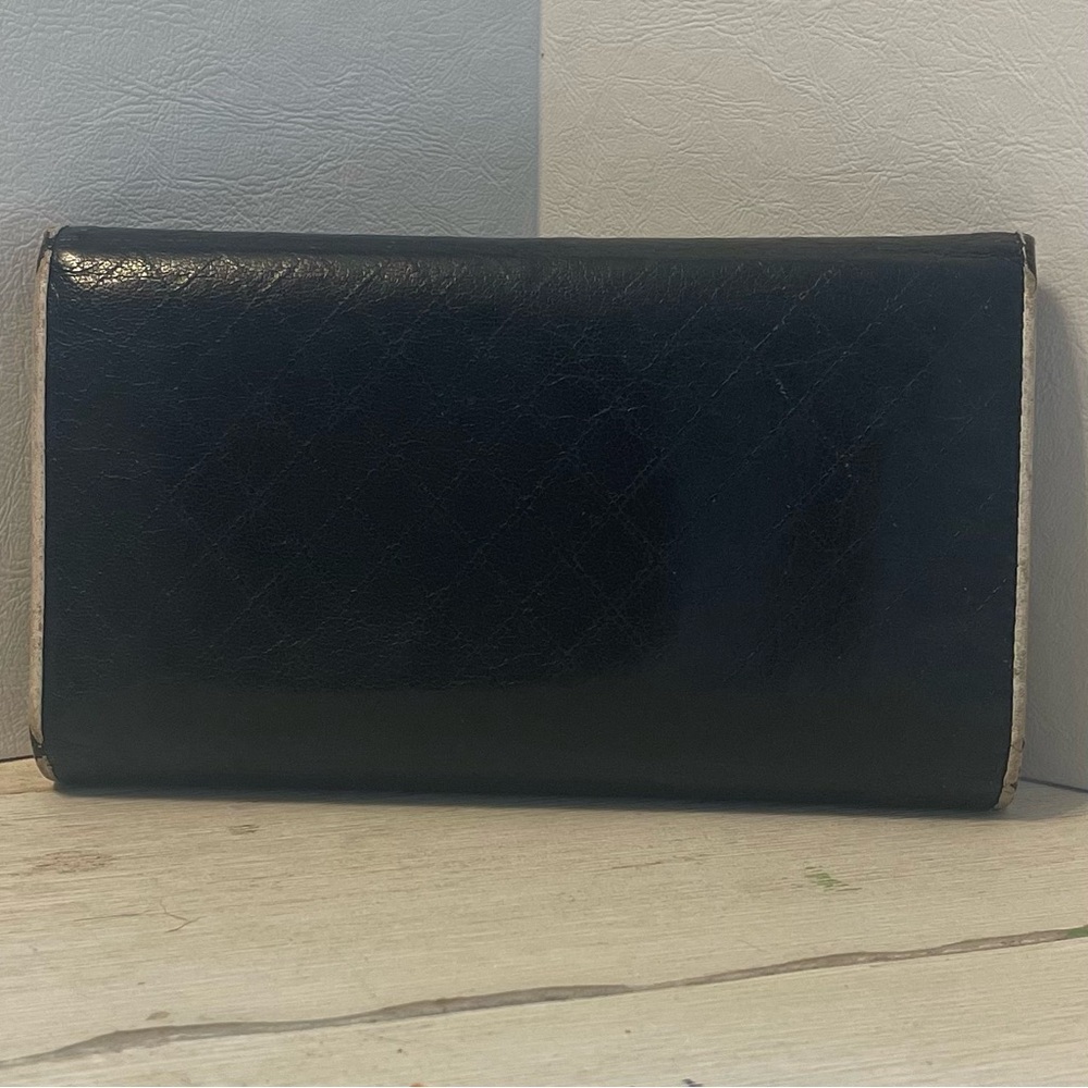 CHANEL 2006-2008 Black Long Wallet - Picture 5 of 8